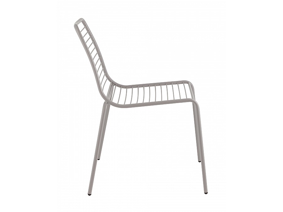 Стул Дели металл серый