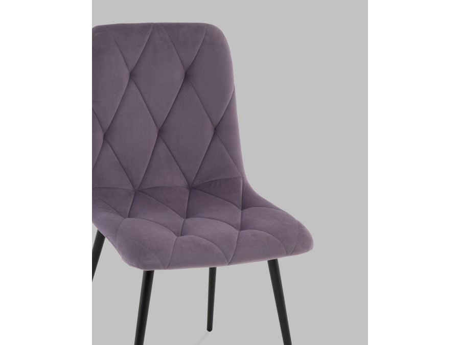 Стул Одди Diamond велюр пыльно-сиреневый
