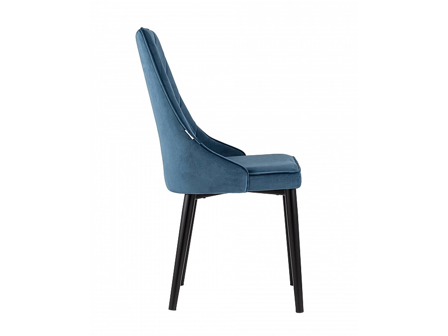 Стул Версаль велюр пыльно-синий