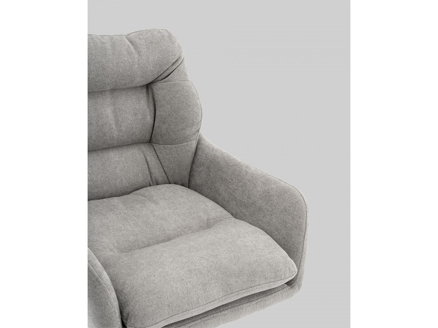 Стул Ральфио букле светло-серый