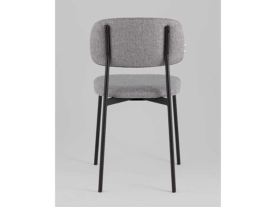 Стул Майло рогожка серый