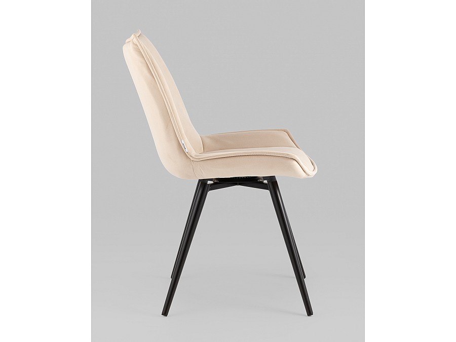 Стул вращающийся Робб велюр бежевый