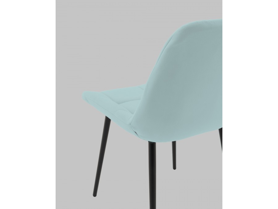 Стул Флекс N велюр светло-голубой