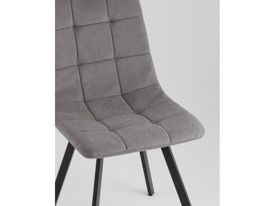 Стул Одди Original Square велюр серый