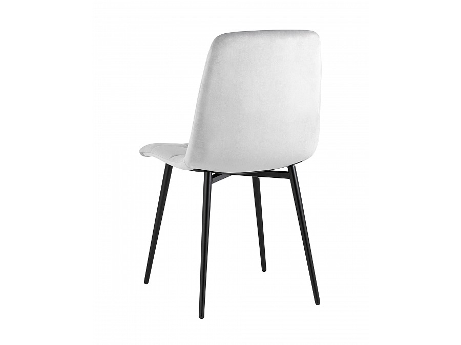 Стул Одди велюр светло-серый