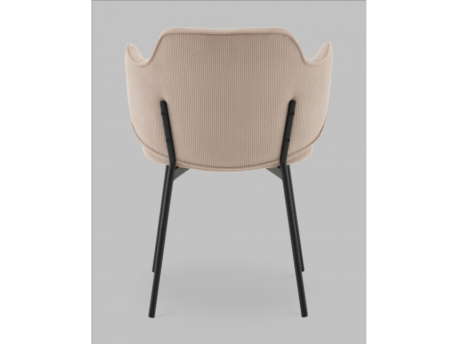 Стул Джиннет NEW велюр бежевый