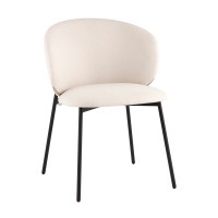 Стул Блейз велюр молочный