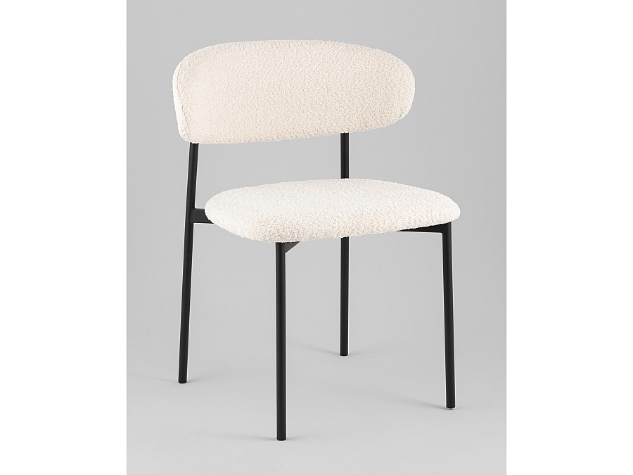 Стул Sevyn букле молочный