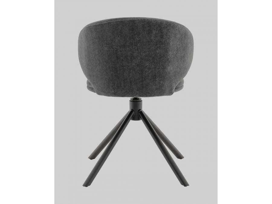 Стул Труфальд велюр темно-серый