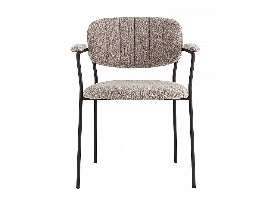 Стул Кэрол букле серый