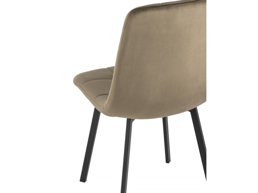 Стул Chilly велюр коричневый