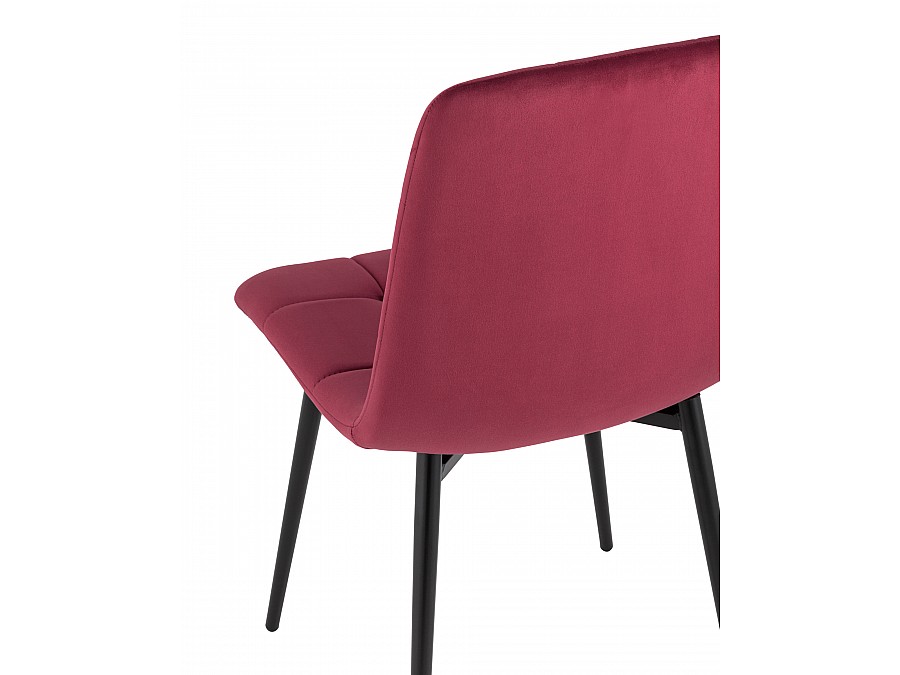 Стул Одди велюр красный