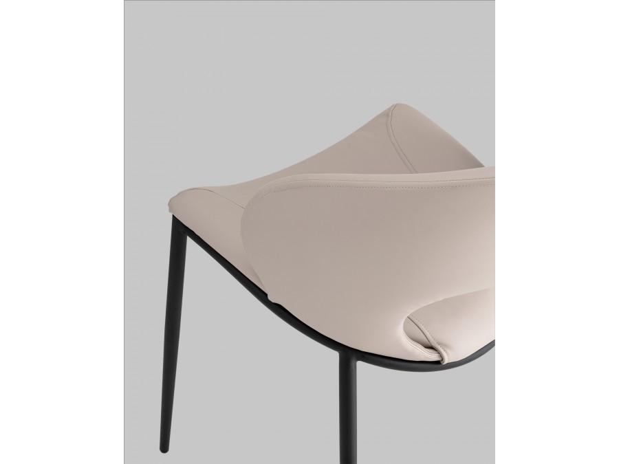 Стул Вивьен экокожа светло-бежевый