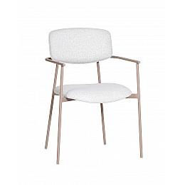 Стул Doe светло-бежевый бежевые ножки