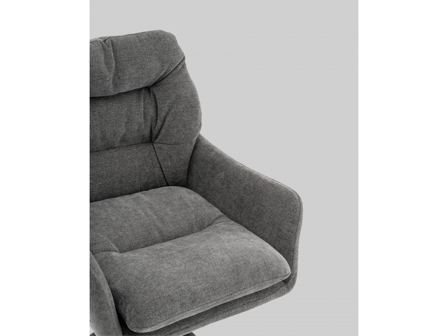 Стул Ральфио букле серый