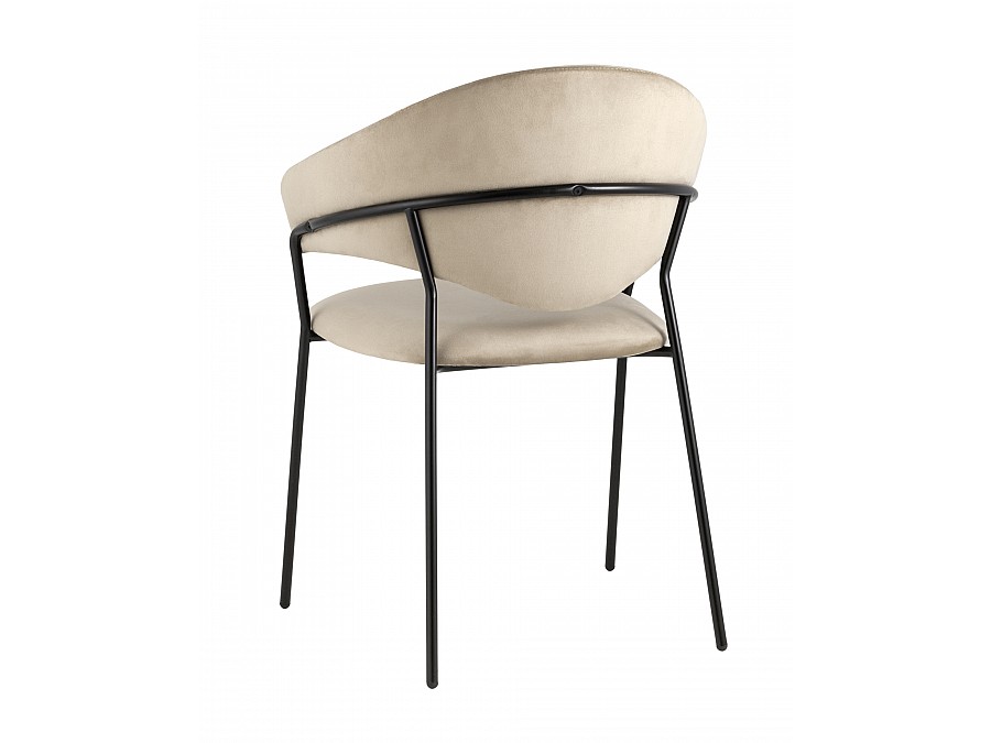 Стул Алексис велюр капучино