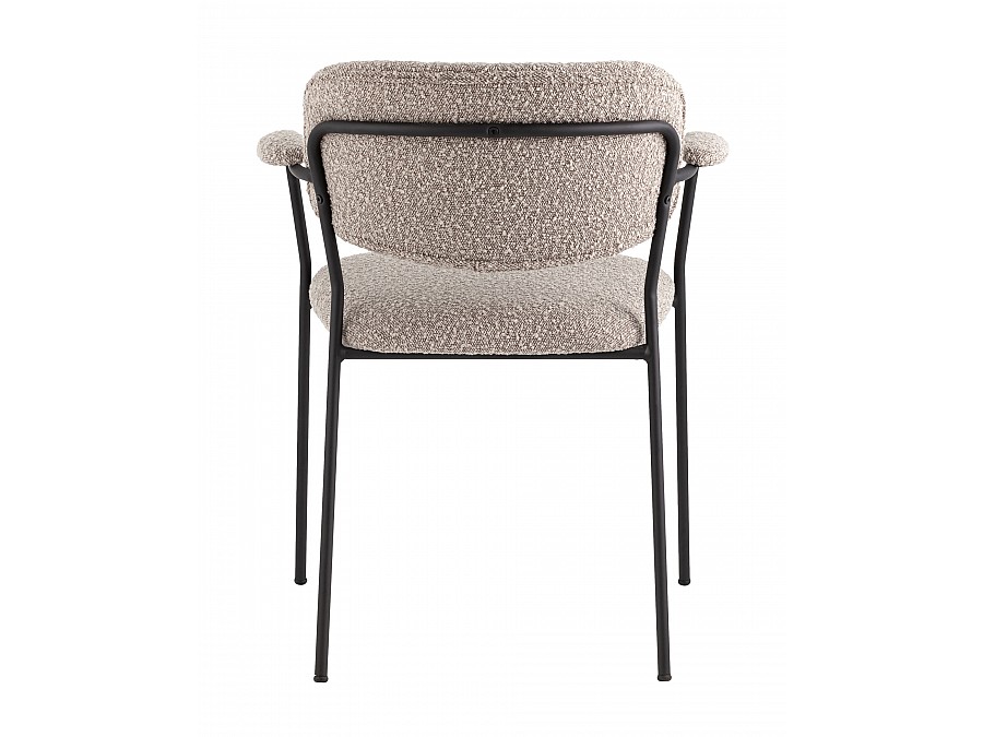 Стул Кэрол букле серый