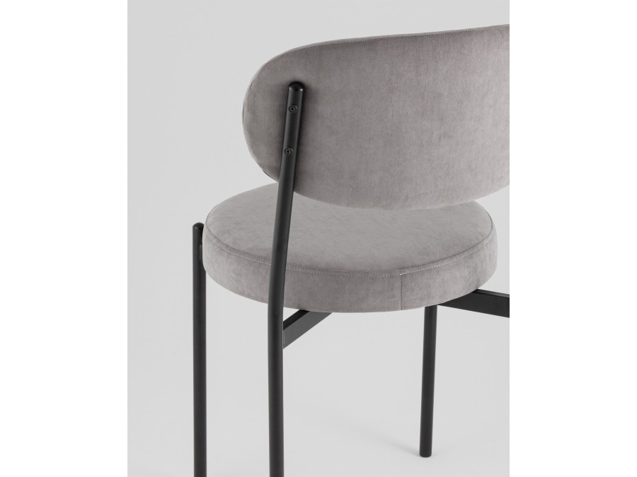 Стул Бриф Original велюр серый