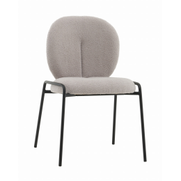 Стул Моллек букле светло-серый