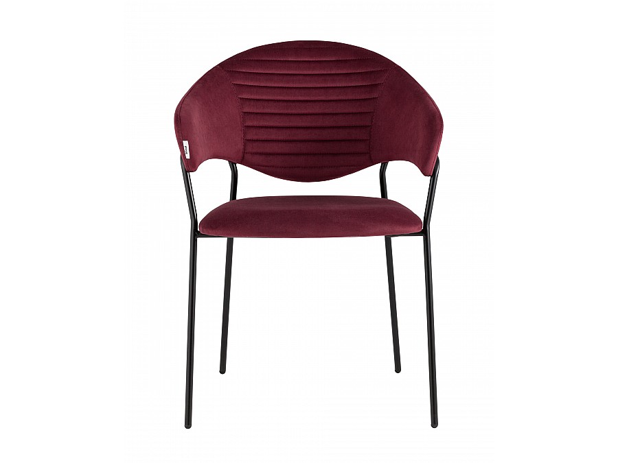 Стул Алексис велюр винный