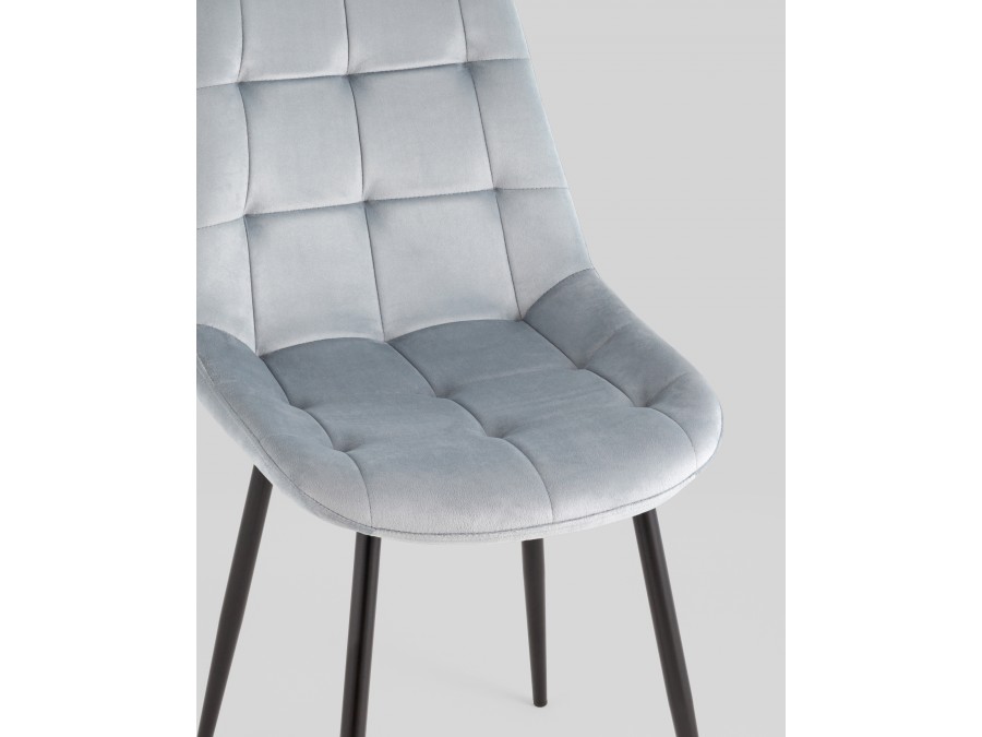 Стул Флекс New велюр пыльно-голубой