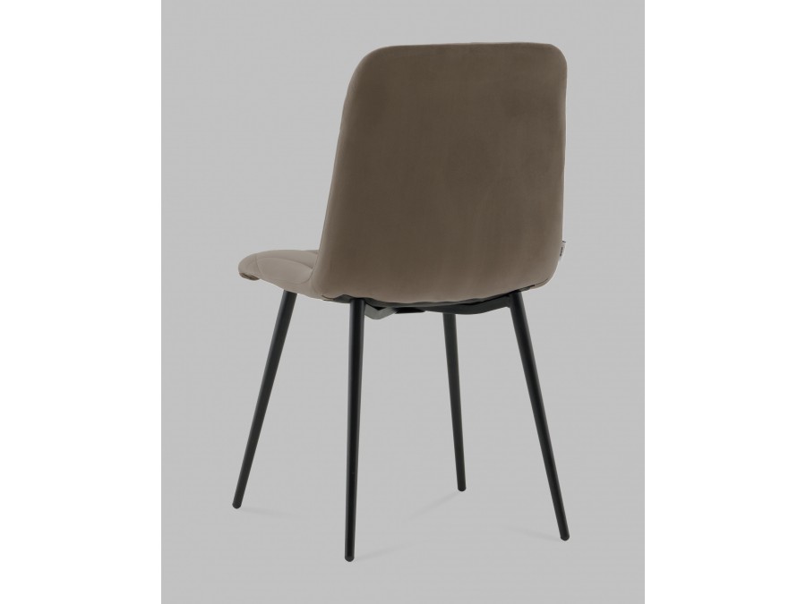 Стул Одди Diamond велюр тёмно-серый