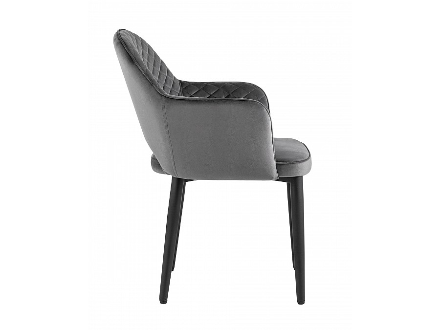 Стул Венера диамант NEW, велюр серый NP
