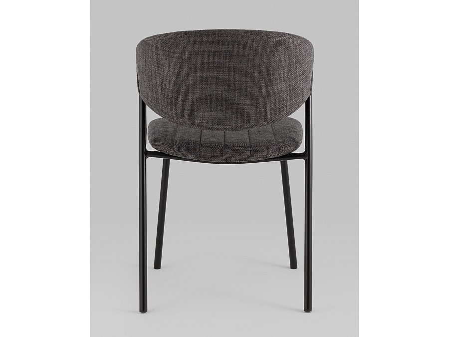 Стул Харпер ткань рогожка тёмно-серый