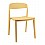 Стул Moris пластик бледно-желтый