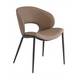 Стул Вивьен иск.кожа светло-коричневый