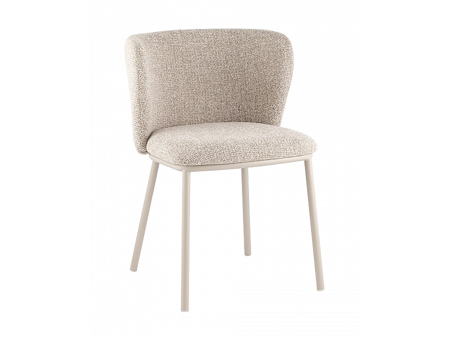 Стул Stag светло-серый серые ножки