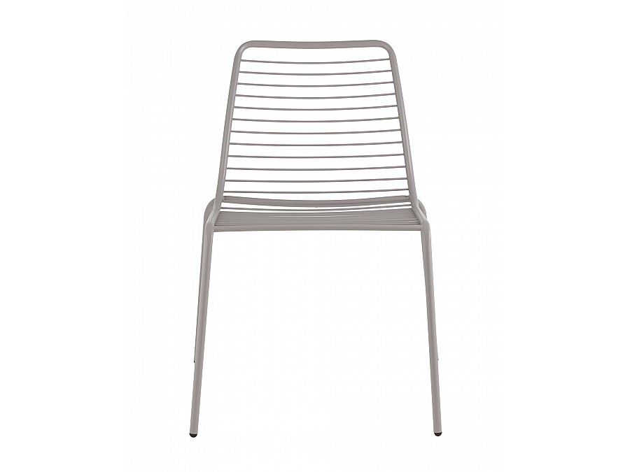Стул Дели металл серый