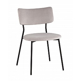 Стул Амелия велюр светло-серый