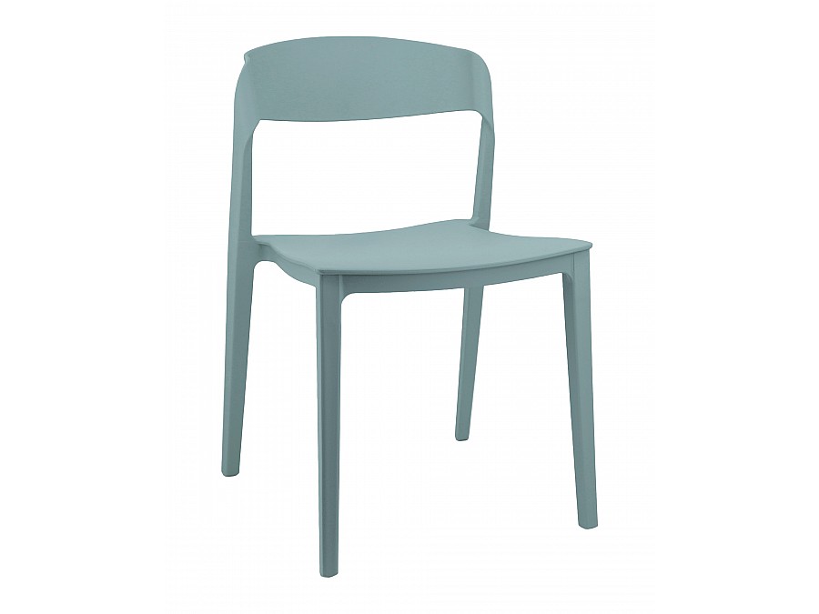 Стул Moris пластик голубой