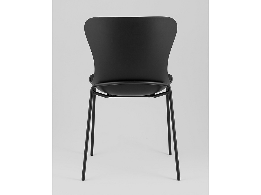 Стул Shaya с подушкой пластик черный