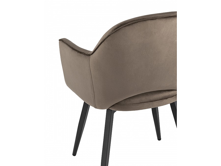 Стул Венера вращающийся, велюр коричневый NP