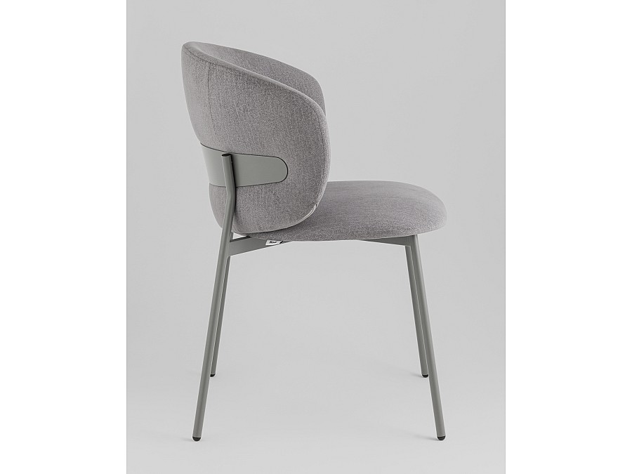 Стул Блейз велюр серый