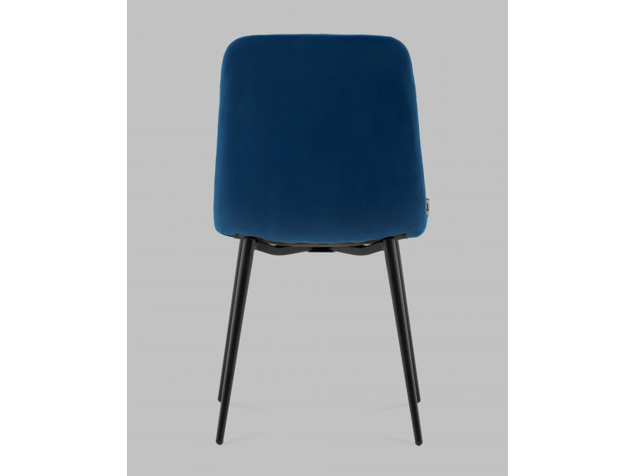 Стул Одди Diamond велюр синий