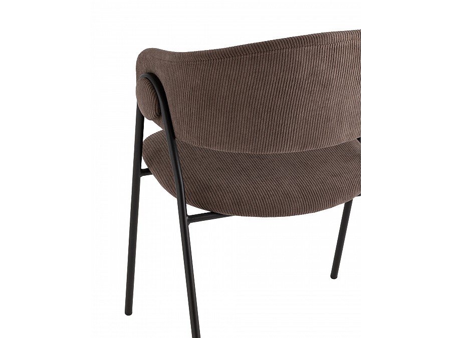 Стул Колин NEW вельвет коричневый