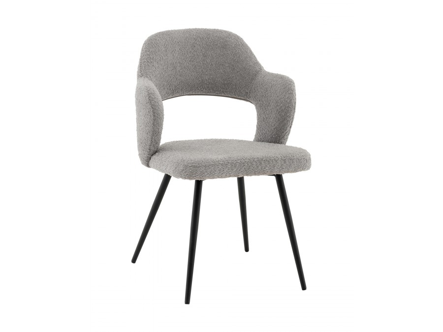 Стул Роккиана букле светло-серый