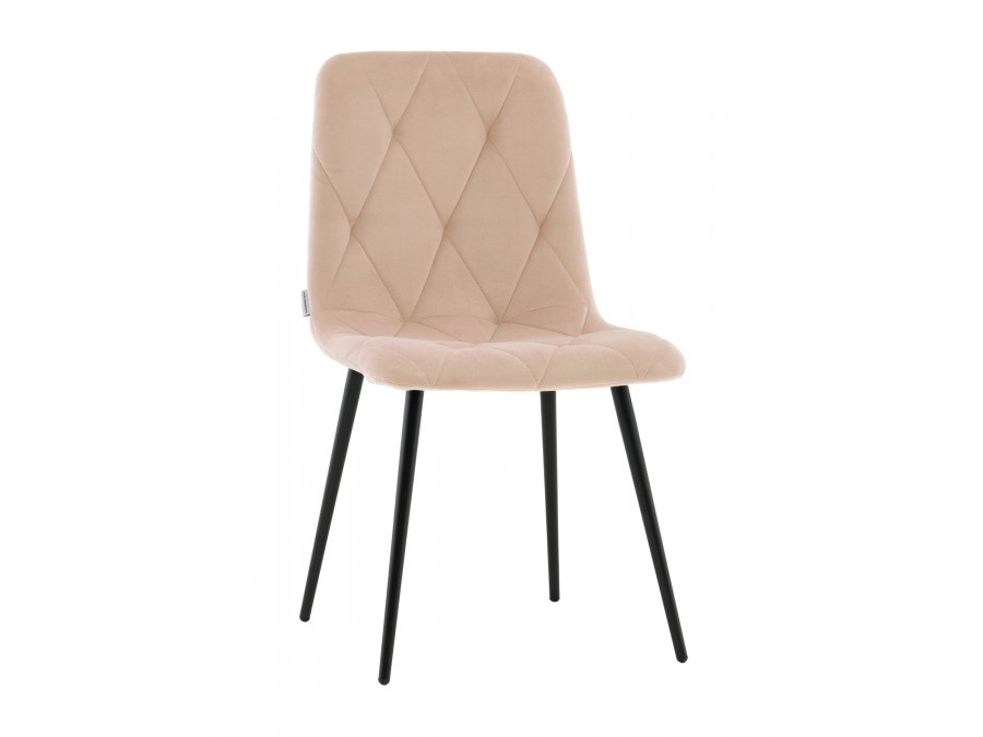 Стул Одди Diamond велюр бежевый