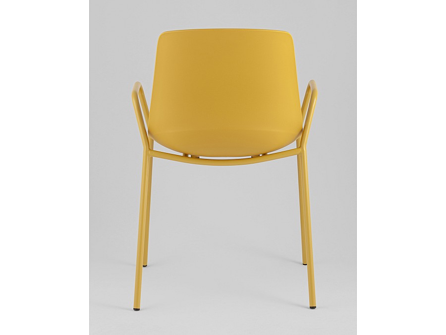 Стул Kaira пластик горчичный