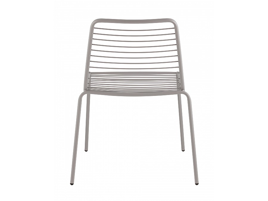 Стул Дели металл серый