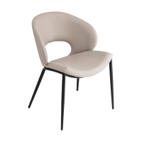Стул Вивьен экокожа светло-бежевый