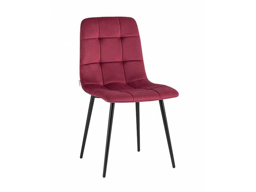 Стул Одди велюр красный