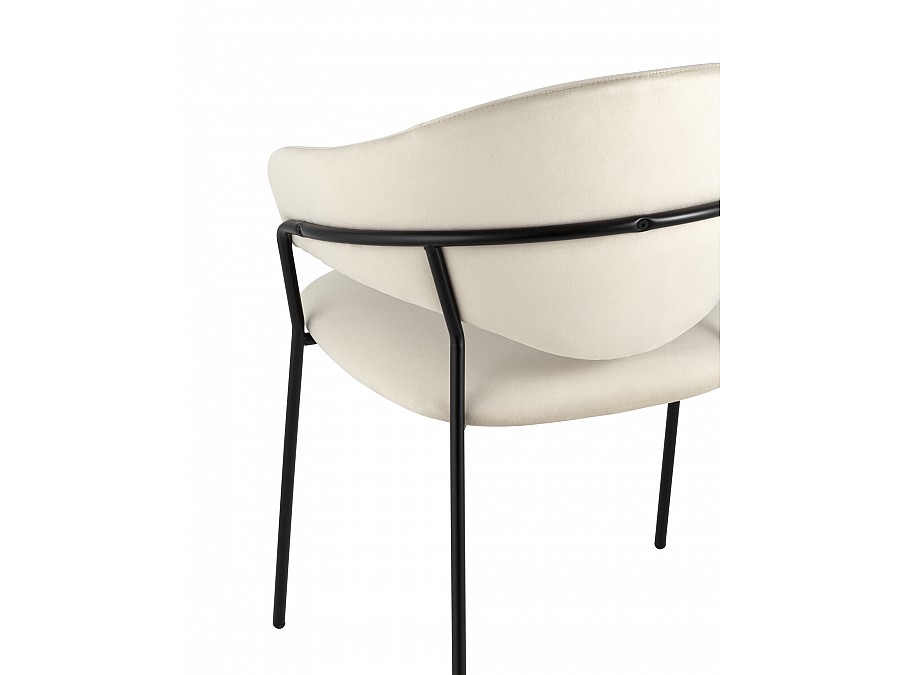 Стул Алексис велюр бежевый