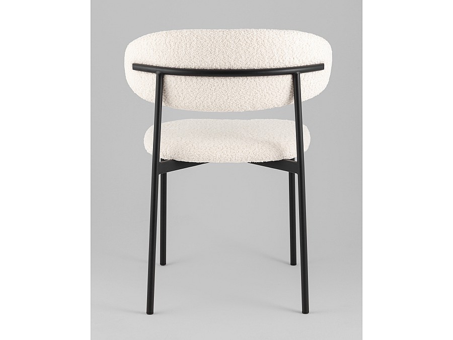 Стул Sevyn букле молочный