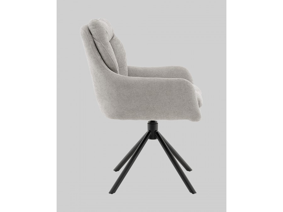 Стул Ральфио букле светло-серый