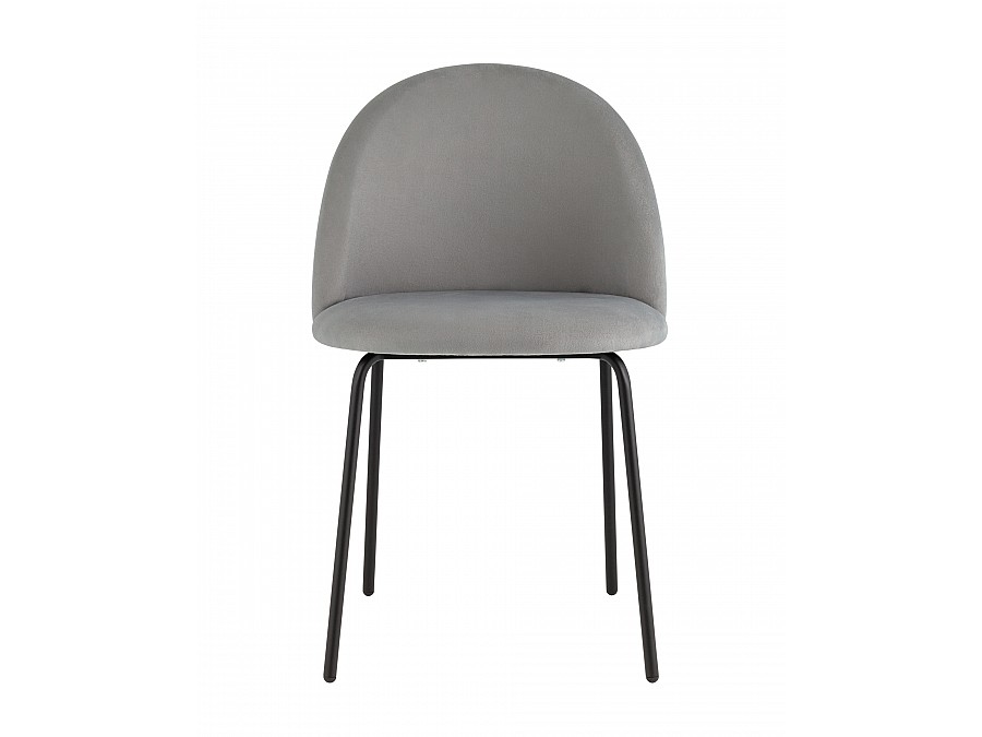 Стул Коди велюр серый