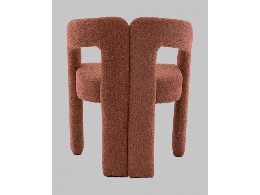 Стул Болинджер букле терракотовый